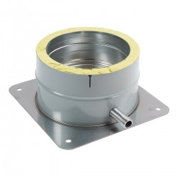 Coș de fum inox profesional Izonox 7 m x 180 mm pornire de la sol-7