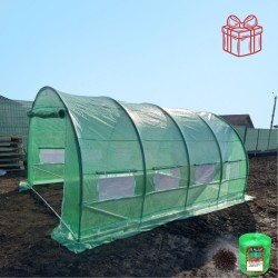 Solar profesional grădină Cortis©  Verde 12 mp 3 x 4 m 2 m Polietilenă armată Profesional