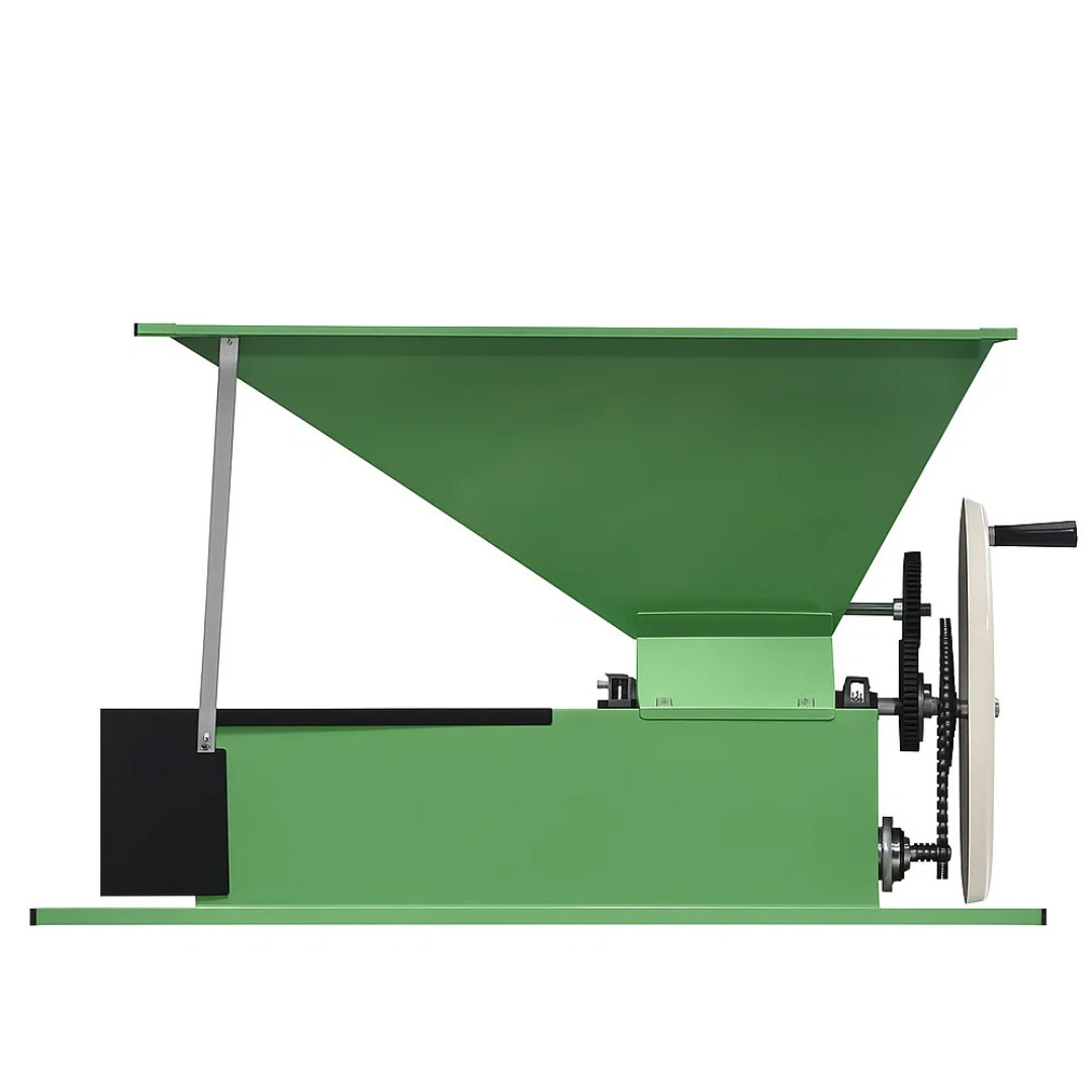 Zdrobitor manual fructe și struguri cu desciorchinare Meieș 500 kg / h