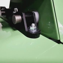 Zdrobitor manual fructe și struguri cu desciorchinare Meieș 500 kg / h-2