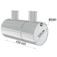 Separatoare grăsimi Charan din polietilenă 2500 L - 4 L/s