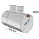 Separatoare hidrocarburi Charan din polietilenă 3000 L - 6 L/s