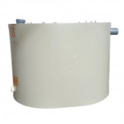 Separatoare grăsimi Charan din polietilenă 75 L - 0,5 L/s-3