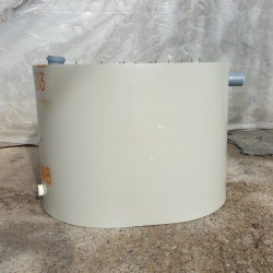 Separatoare grăsimi Charan din polietilenă 75 L - 0,5 L/s-5