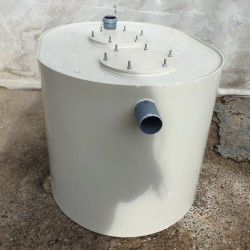Separatoare grăsimi Charan din polietilenă 75 L - 0,5 L/s-6