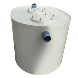 Separatoare grăsimi Charan din polietilenă 120 L - 0,5 L/s-2