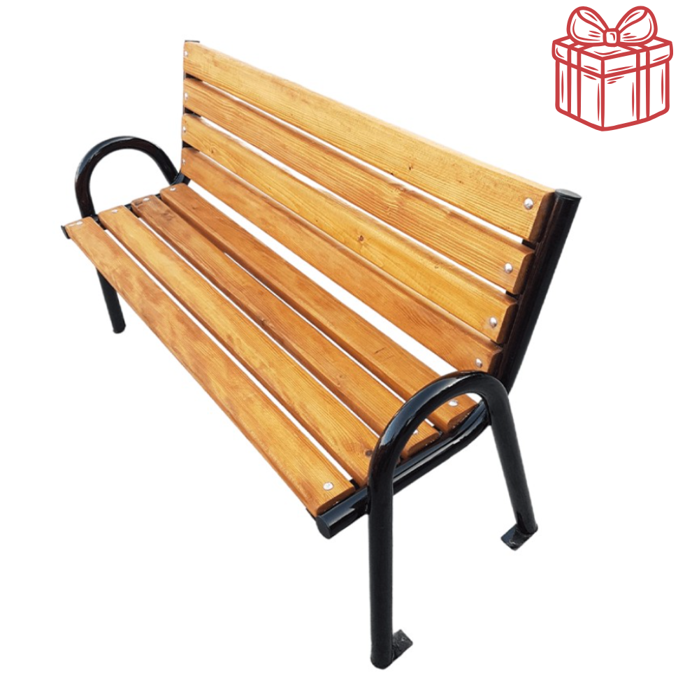 Bancă parc Jimara fag 18 + 1 Cadou