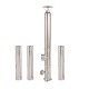Coș de fum inox profesional Izonox 5 m x 130 mm pornire de la sol
