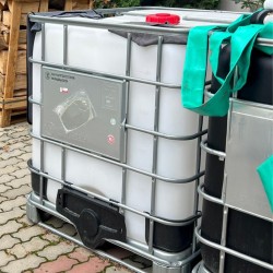 Rezervor apă IBC Ocala palet oțel 1000 L-5