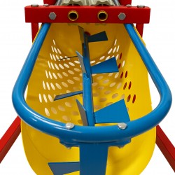 Zdrobitor struguri manual cu desciorchinator Tamar, din oțel inoxidabil, 300kg/oră-2