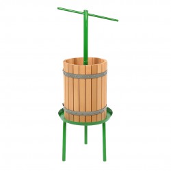 Set Zdrobitor struguri manual cu desciorchinator Tamar și Teasc struguri Meva 32 L-2