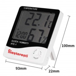 Termometrul cu higrometru pentru solarii Termo Sol-1