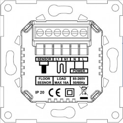 Cronotermostat Voltum, Tip F, Control Wi-Fi, cu senzor de pardoseală-2