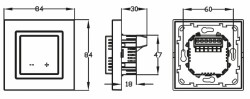 Cronotermostat Voltum, Tip F, Control Wi-Fi, cu senzor de pardoseală-3