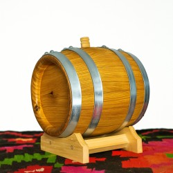 Butoi lemn masiv dud pentru țuică 30 L-1