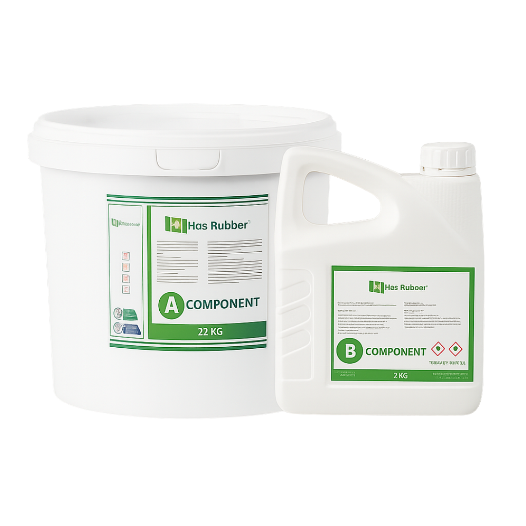 Adeziv pavele / dale cauciuc bicomponent Imperial 24 kg