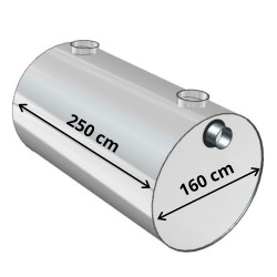 Fosă septică Charan  5000 L 10 - 25 250 cm 160 cm Polipropilenă