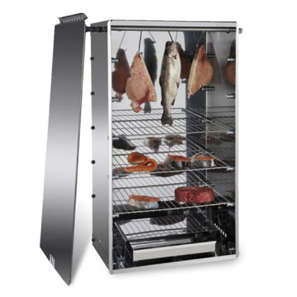 Afumătoare alimentară din inox Hamburg 51x41x96 cm