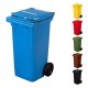 Pubelă gunoi tip europubelă HDPE 120 litri, Albastră