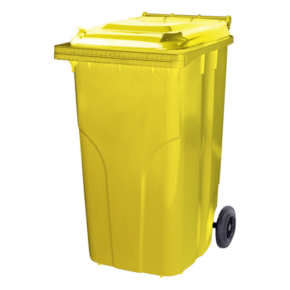 Pubelă gunoi tip europubelă Caron 240 litri Galben