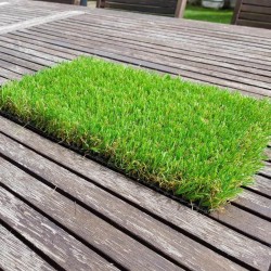 Gazon artificial pentru decor Nicosia 4 m x 30 mm verde-2