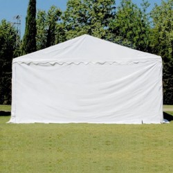 Cort profesional evenimente extra Ambrus 6x14 m alb peste 50 persoane-2