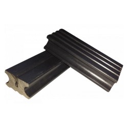 Șină suport duşumea WPC gri 6 x 4 x 200 cm-3