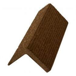Profile pardoseală WPC - profil cornier capăt podea gri 3,8 x 3,8 x 200 cm-4