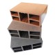 Grindă WPC Noni 15 x 6 x 200 cm Lucios / Neperiat, Gri