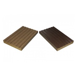 Șipcă gard WPC Arisa 7x1x200 cm Lucios / Neperiat, Maro închis-1
