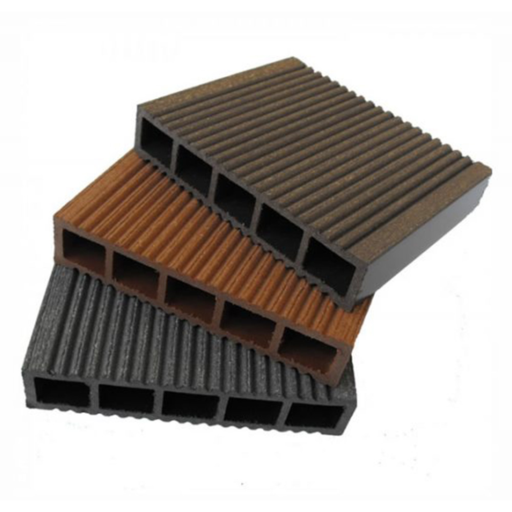 Șipcă gard WPC Tara cu rizuri 12 x 2,4 x 200 cm Lucios / Neperiat, Gri