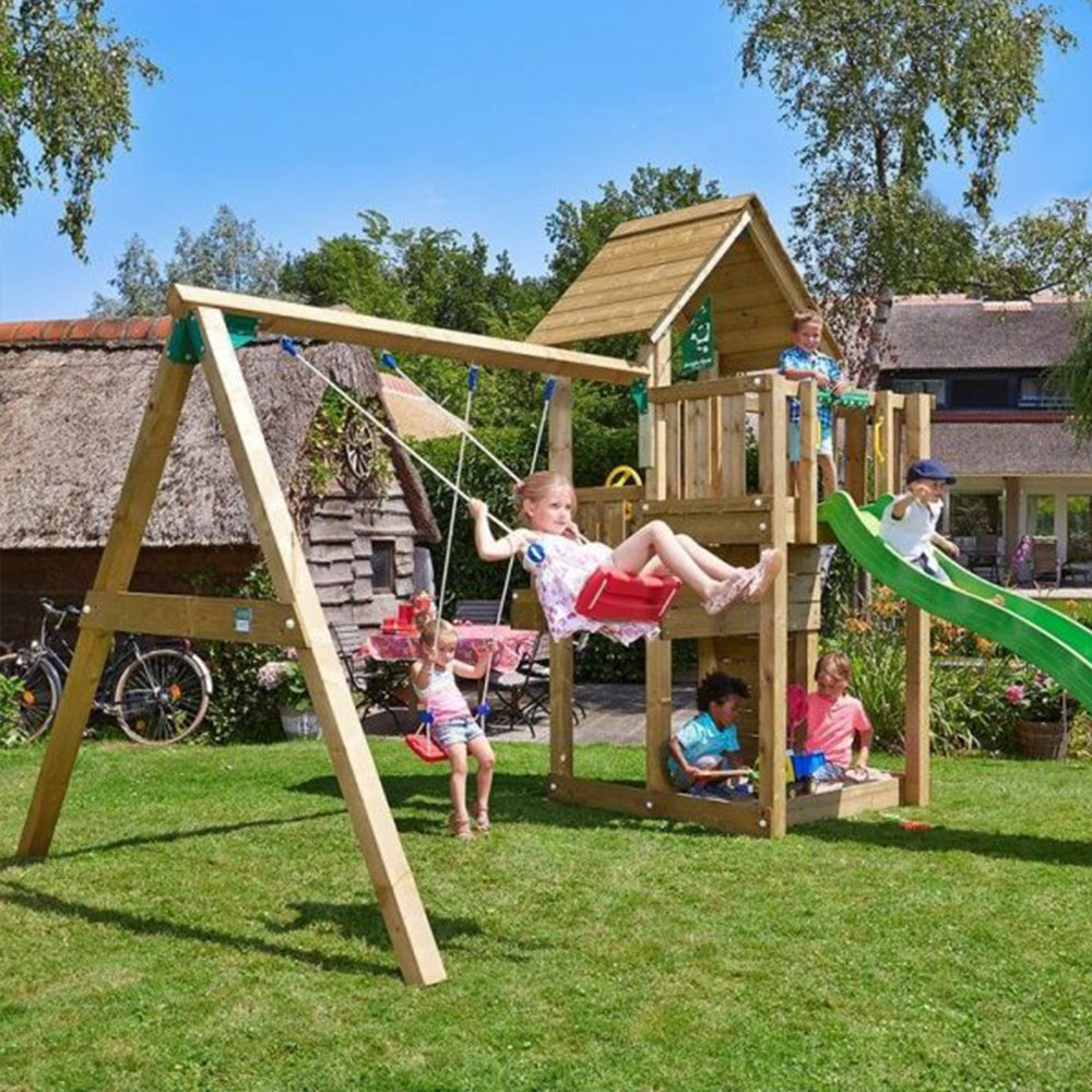 Complex de Joacă Jungle Gym – Modul Cubby + Swing