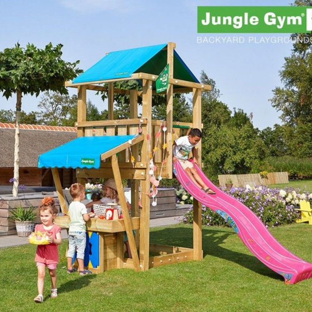 Loc de joacă Jungle Gym – Modul Hut + Minimarket