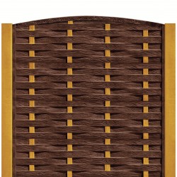 Gard beton Celtic 1 cu stâlpi simpli 2,1 m-1
