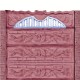 Gard beton Dacic 1 stâlpi cu model piatră 2 m