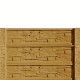 Gard beton Industrial Victorian stâlpi cu model piatră 1,5 m