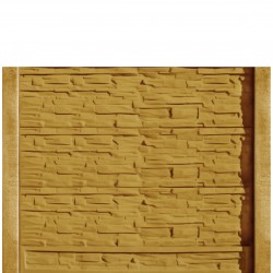 Gard beton Industrial Viking cu stâlpi simpli 1,75 m-2