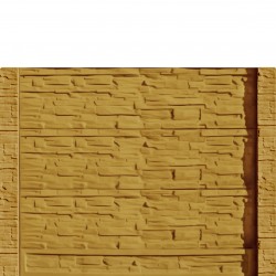 Gard beton Industrial Viking stâlpi cu model piatră 1,75 m-2