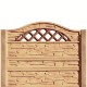 Gard beton Normand 1 cu stâlpi simpli 1,75 m