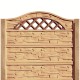 Gard beton Normand 1 cu stâlpi simpli 2 m