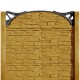 Gard beton Viking 1 cu stâlpi simpli 2 m