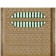 Gard beton Troian 7 cu stâlpi simpli 2 m