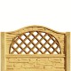 Gard beton Normand 2 cu stâlpi simpli 1,5 m