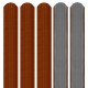 Șipcă metalică 3D Ronin 0,45 mm x 11,5 cm Cărămiziu mat (RAL 8004)
