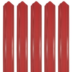 Șipcă metalică Matias roșu lucios 0,45 mm x 9,5 cm-1