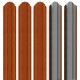 Șipcă metalică 2D Ronin 0,45 mm x 9 cm Cărămiziu mat (RAL 8004)