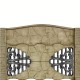 Gard beton Bizantin 4 stâlpi cu model piatră 1,6 m