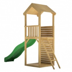 Loc de joacă pentru copii din lemn Simba-2
