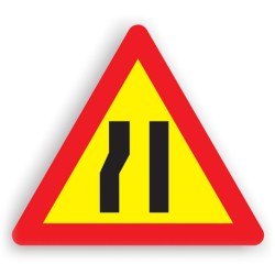 Indicator de semnalizare a lucrărilor - Drum îngustat 70 cm-2