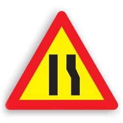 Indicator de semnalizare a lucrărilor - Drum îngustat 70 cm-3